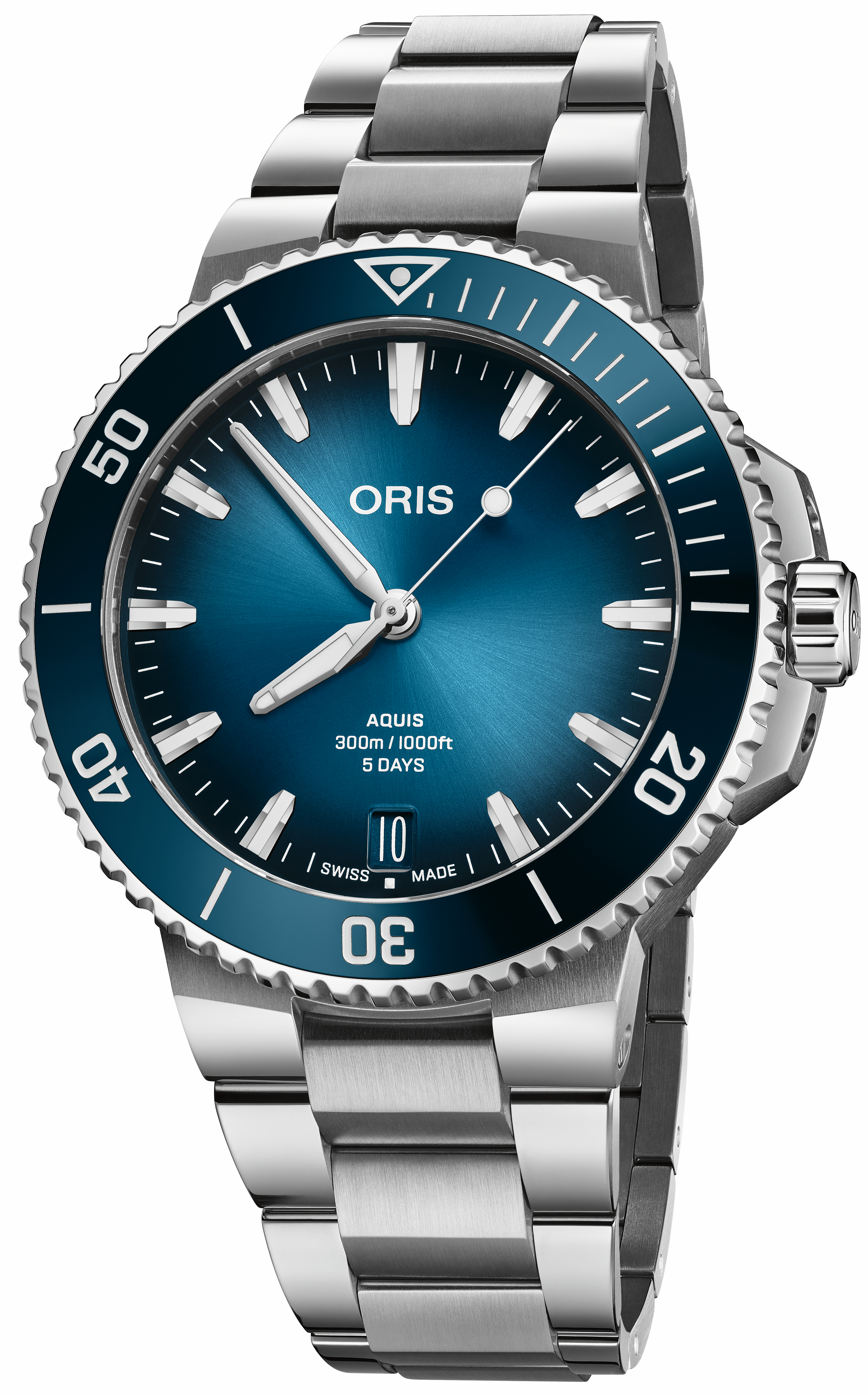 ORIS  Мужские швейцарские часы, автоматический механизм, сталь, 43,5 мм